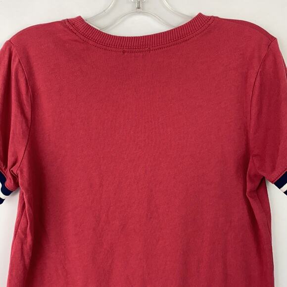 Splendid Girls Red Short Sleeve Tee Shirt Size 5-6 - Picture 9 of 10
